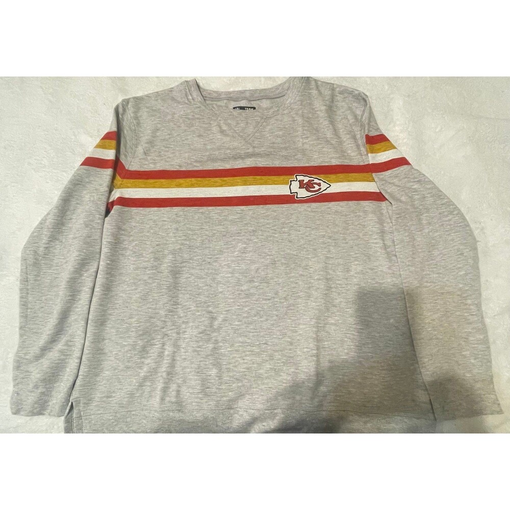 Ladies Kansas City Chiefs NFL Sleepwear long sleeve PJ top - Size XXL